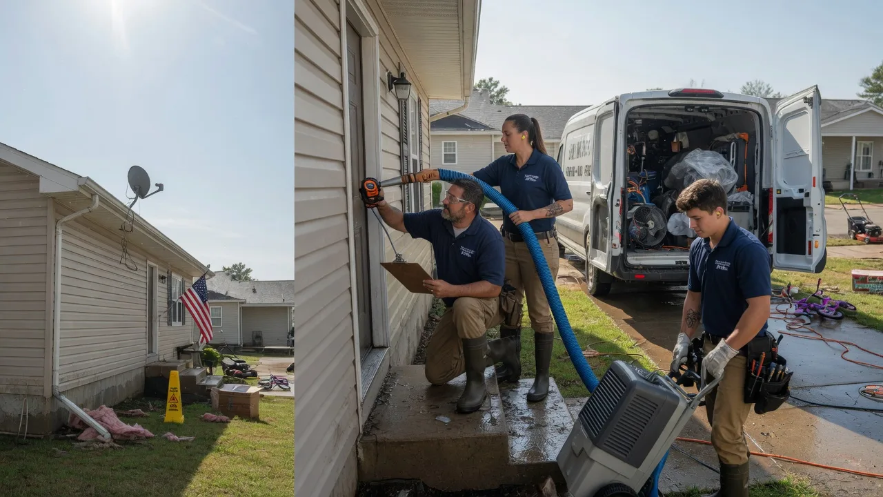 Ceiling Water Damage Restoration in Pamplin, VA near me